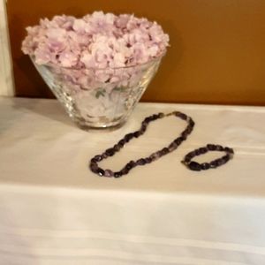 Beautiful polished purple stones.   Smoke free hom